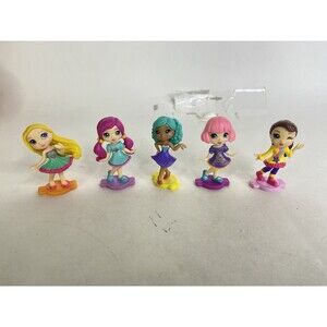 Party Popteenies Dolls Figures Toy Lot by Spin Master PVC Cake Toppers